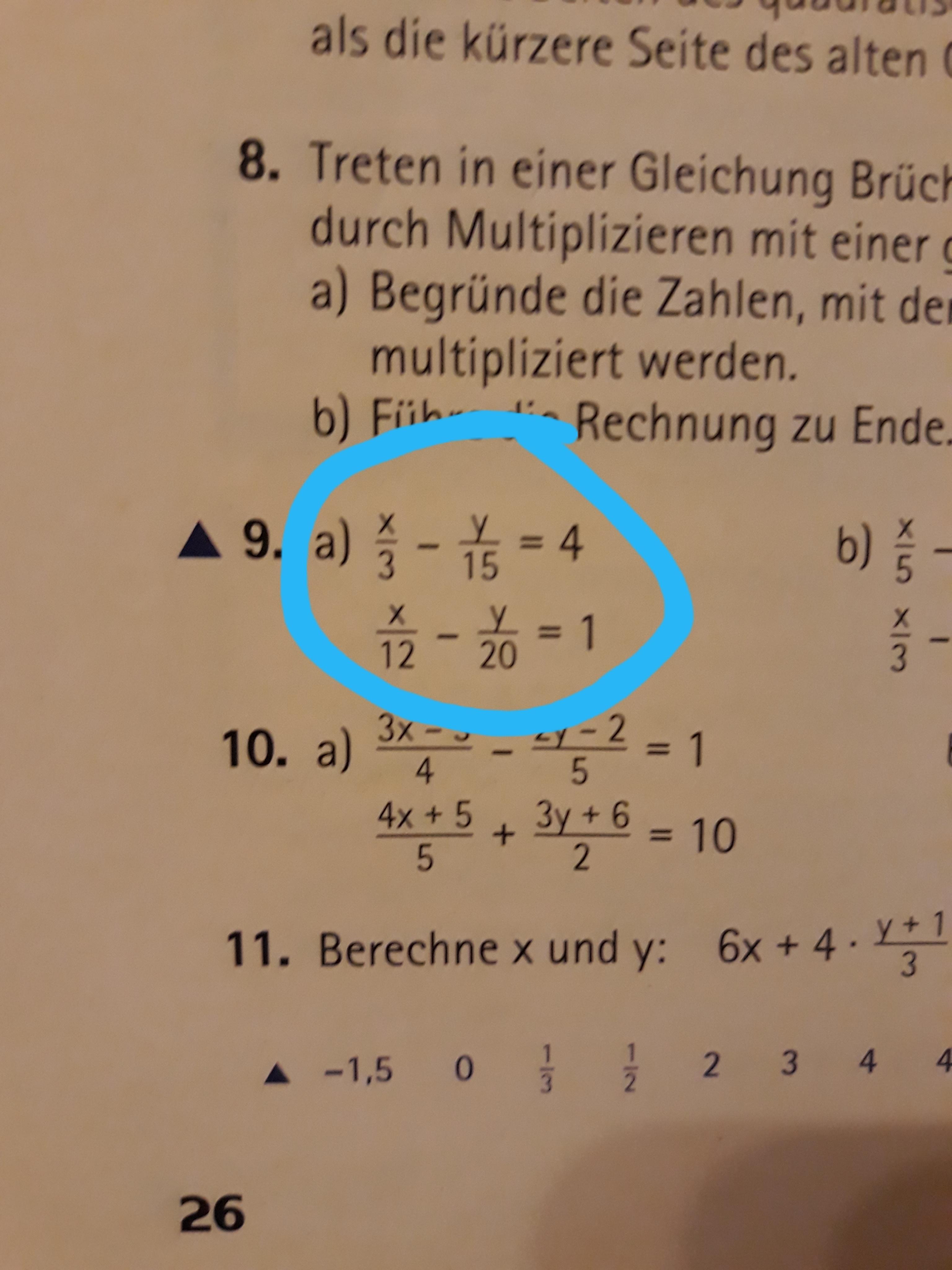 Wie erkennen ob nach x oder y aufgelöst werden muss? (Schule, Mathe, Mathematik)