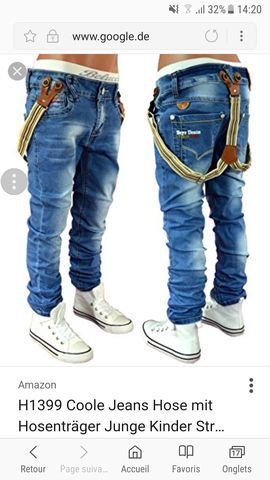 Jeans mit Hosenträger  - (Style, Modetrends teenager )