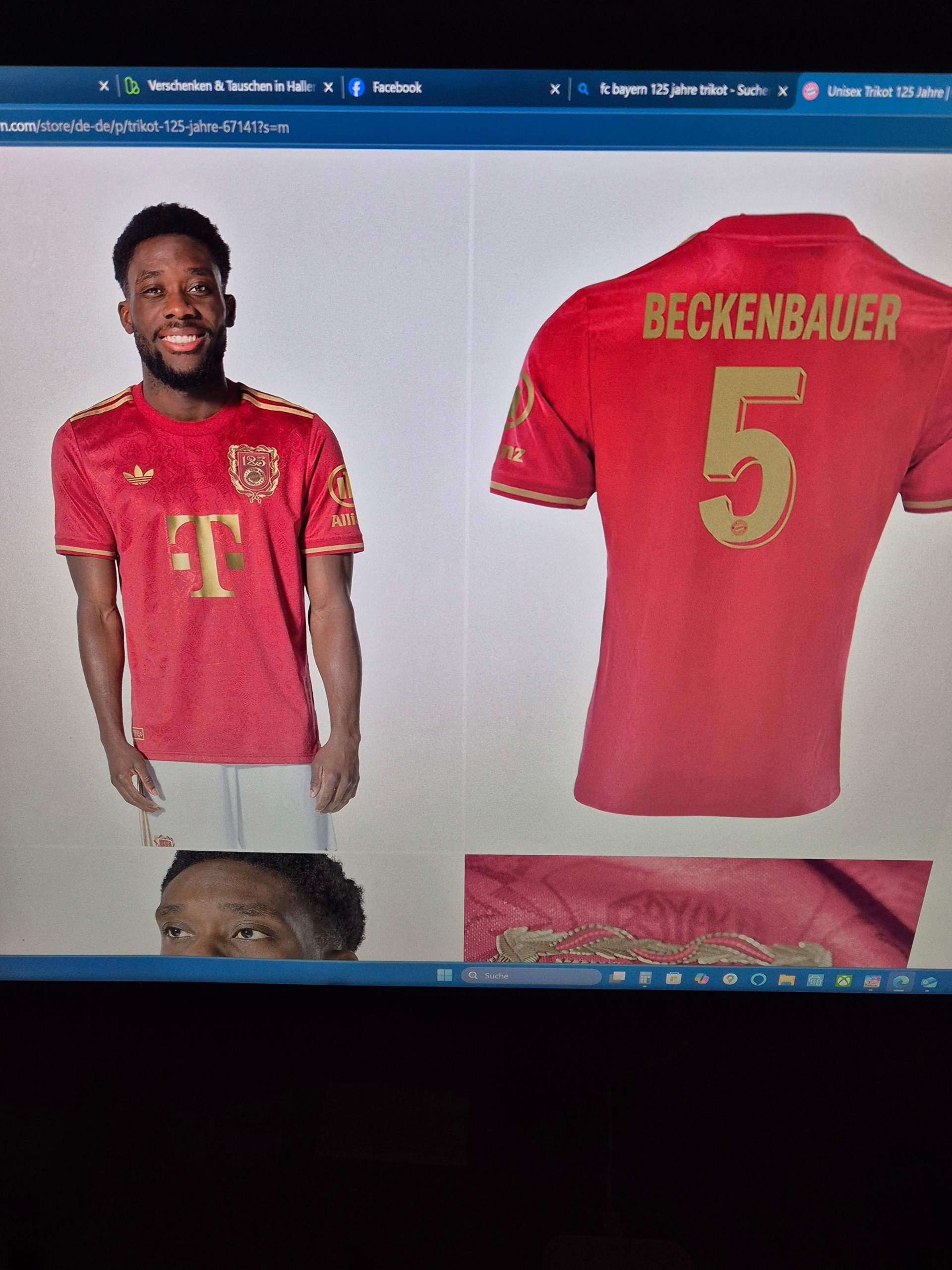 bayern trikot 125 jahre limitiert