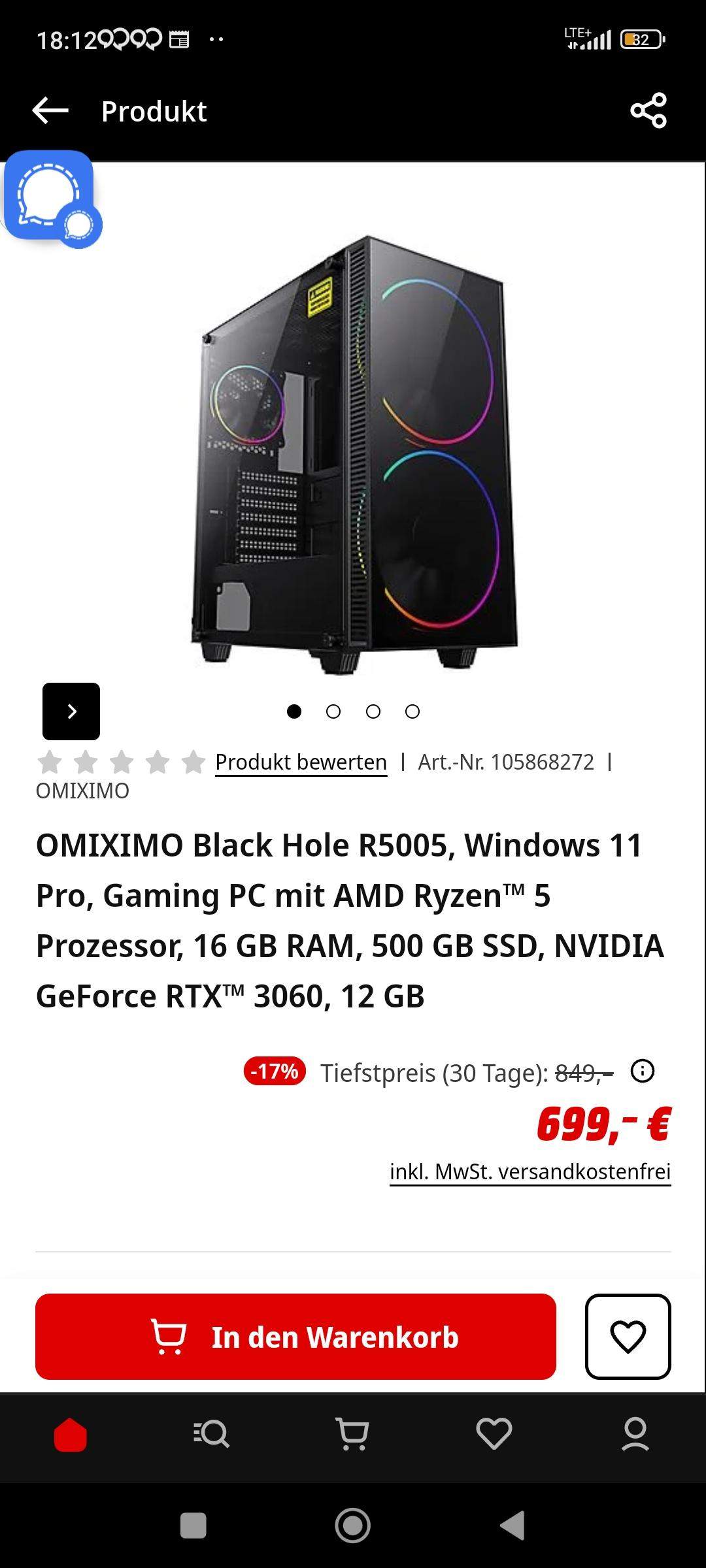 Wie findet ihr den Gaming PC von Media Markt?