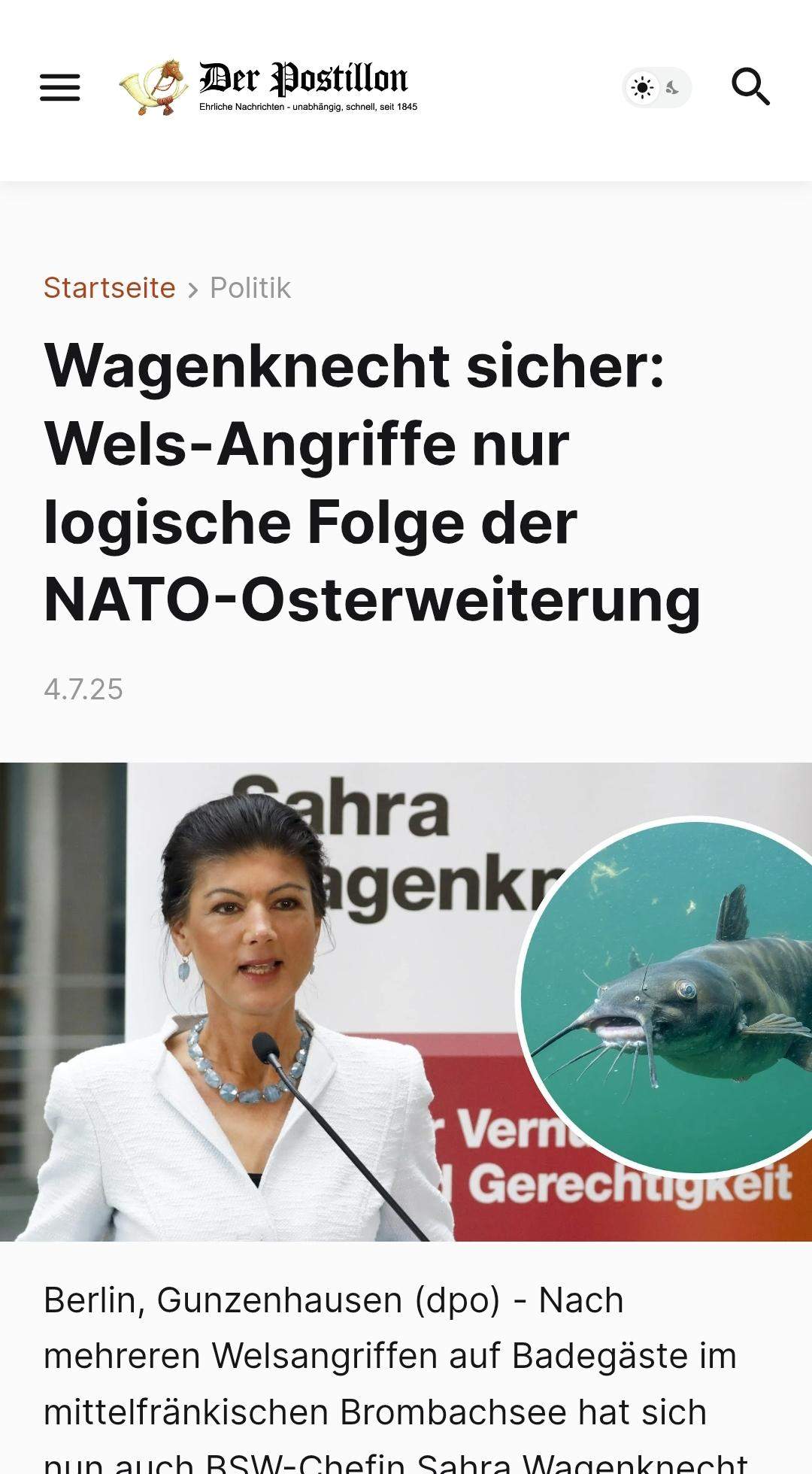 Wie findet ihr den Humor von: The Postillon? 📯 (Politik, Menschen ...