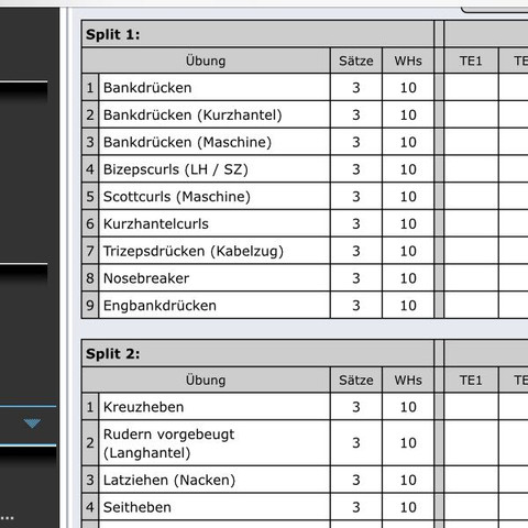 Wie Findet Ihr Den Trainingsplan Fur Einen Anfanger Sport Fitness