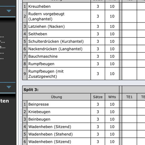 Wie findet ihr den Trainingsplan für einen Anfänger? (Sport, Fitness)