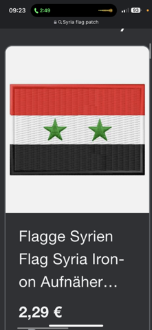 Wie findet ihr die Flagge von syria und Iraq?