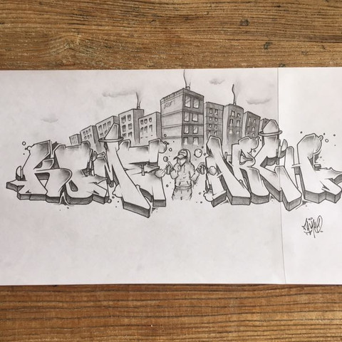 Graffiti - (zeichnen, malen, Comic)