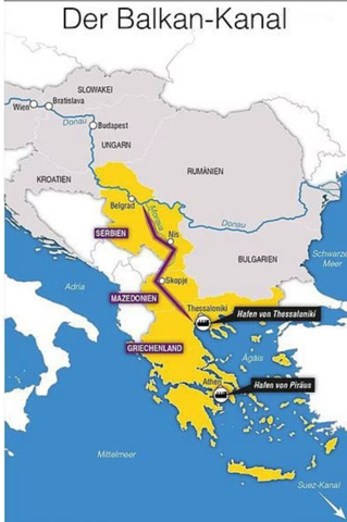 Wie findet ihr die Idee die Donau mit dem Mittelmeer zu verbinden?