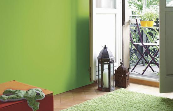Die Grüne Wandfarbe - (Farbe, Möbel, Zimmer)