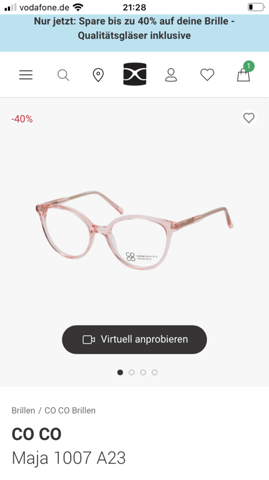 Wie findet ihr diese Brille für eine Frau?
