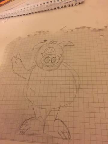 Wie Findet Ihr Diese Comic Schweine Figur Umfrage Abstimmung Zeichnen
