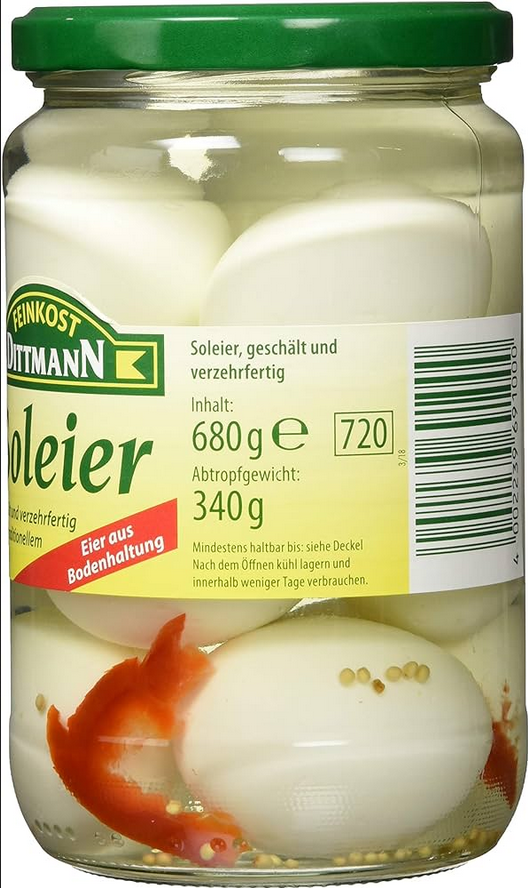 Wie findet ihr diese Soleier im Glas? (Lebensmittel, Eier)