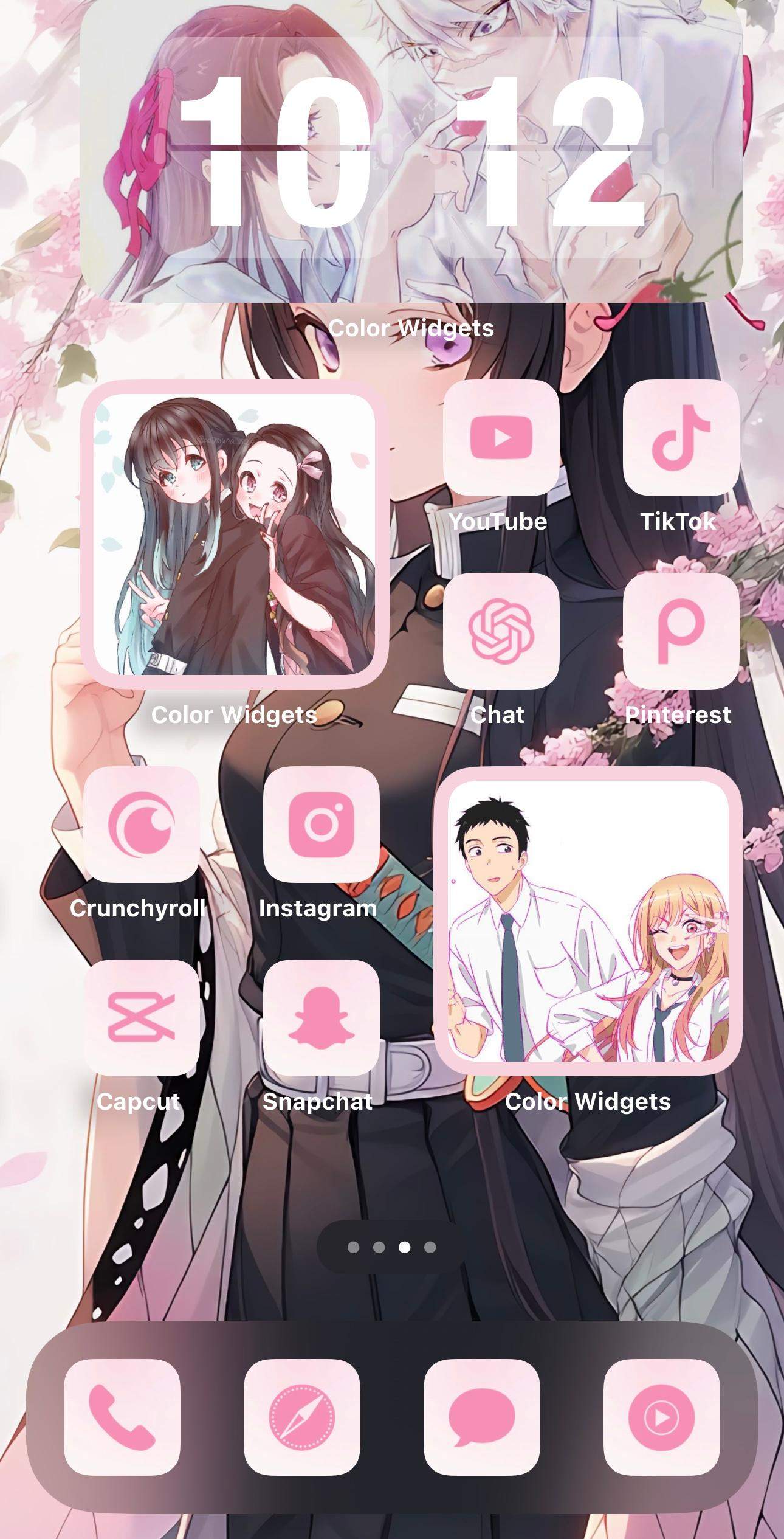 Wie findet ihr dieses Anime-Home-Layout? (Film, Manga, Netflix)