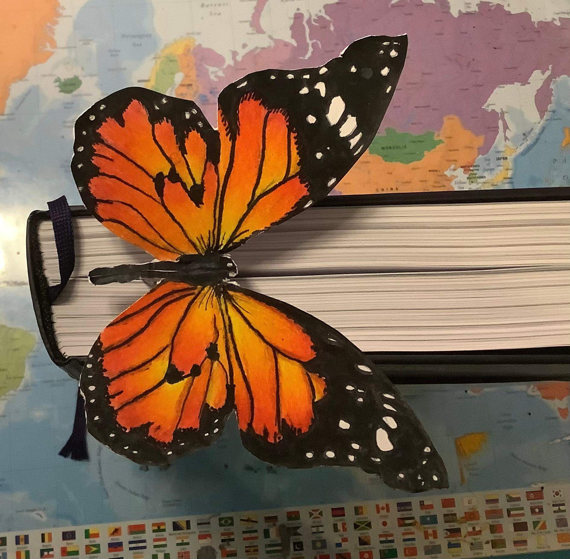 Wie findet ihr dieses Buchzeichen von 17? (Buch, Kunst, lesen)