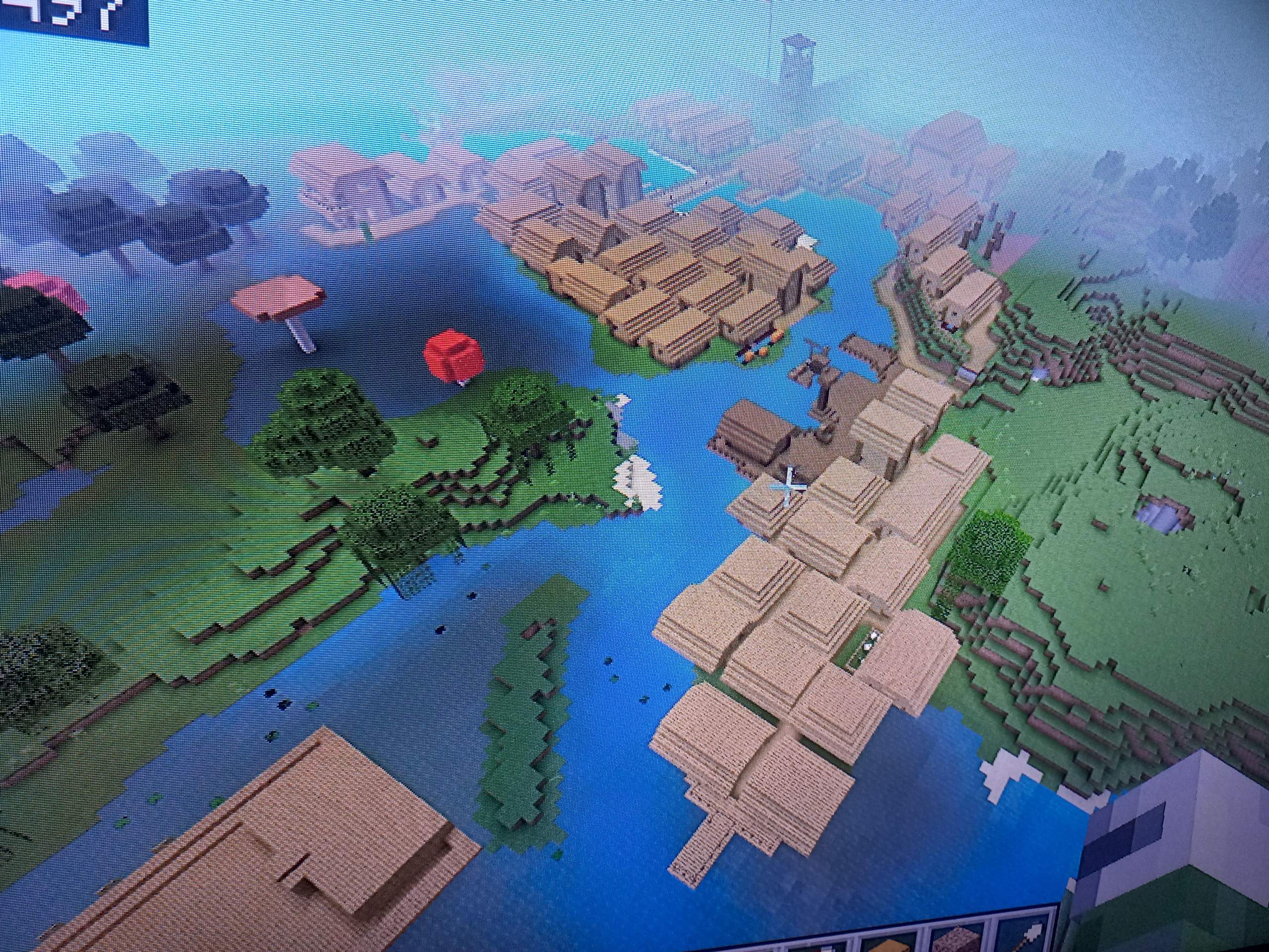 Wie findet ihr mein dorf? (Minecraft, zocken, Nintendo Switch)