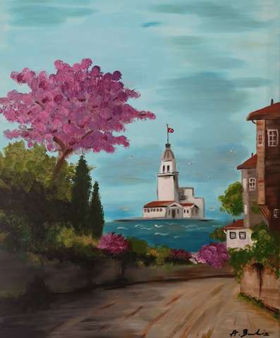 Wie Findet Ihr Mein Gemaltes Bild Auf Einem Leinwand Bilder Kunst Galerie