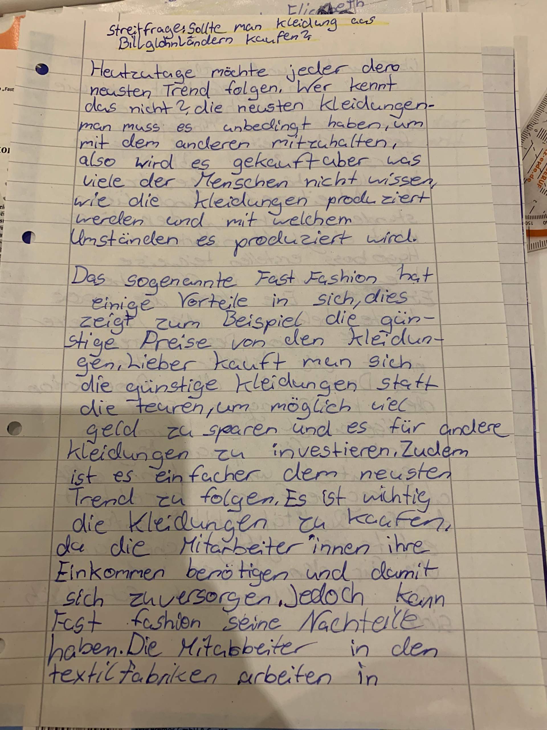 Wie findet ihr meine dialektische Erörterung? (Deutsch)