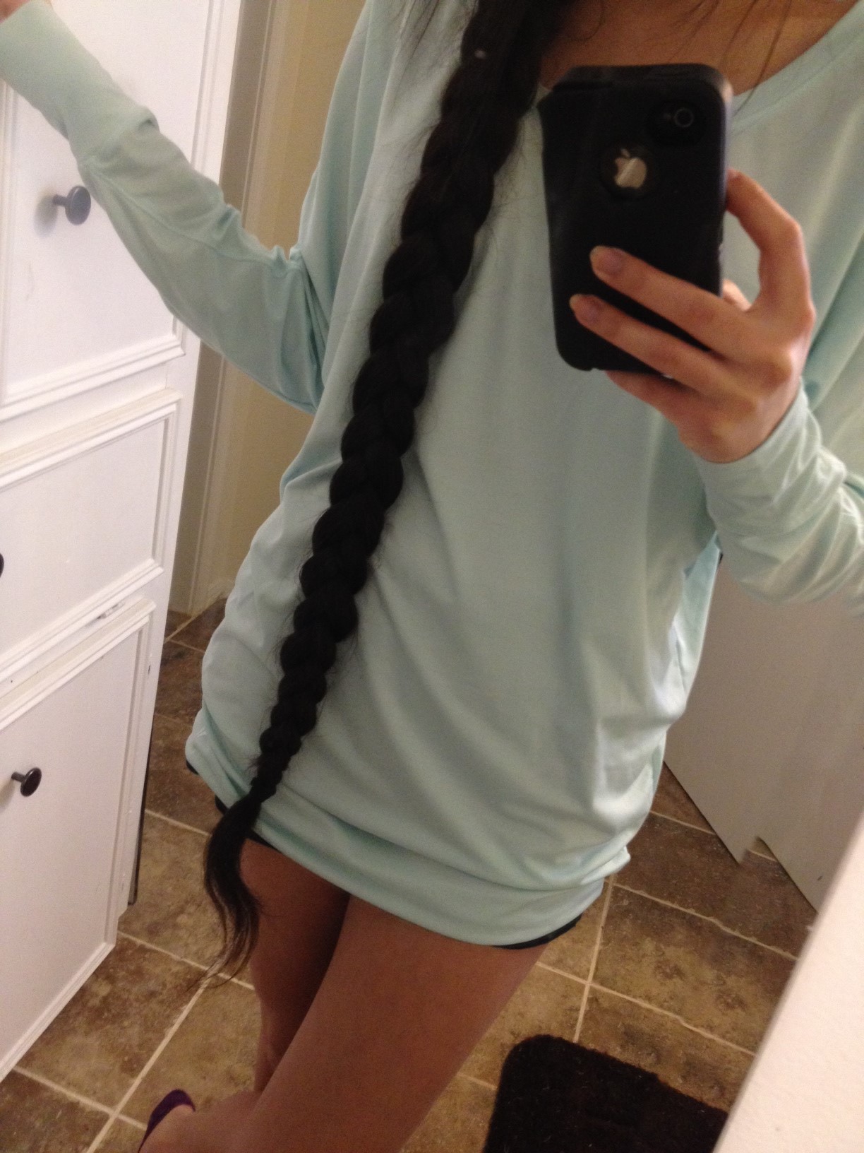 Wie findet ihr meine Waden langen Haare schneiden Wie findet ihr meine Waden langen Haare schneiden