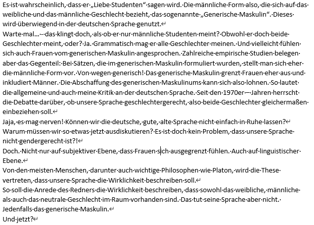 Wie findet ihr meinen Text? (Psychologie, Deutsch, Sprache)