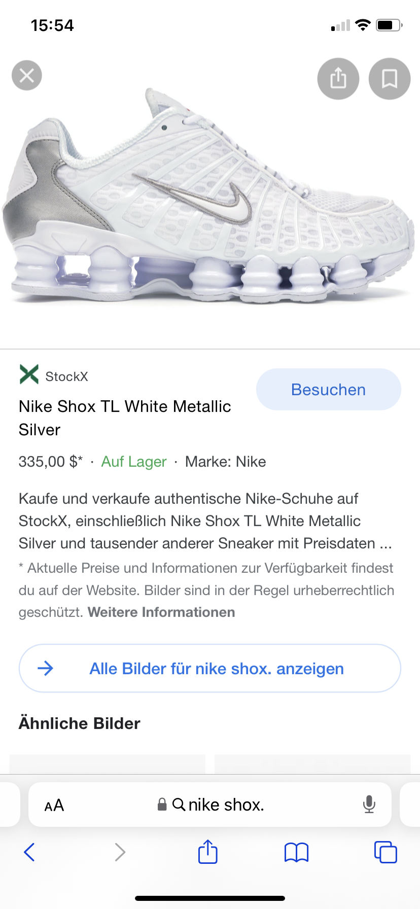 Wie findet ihr Nike shox tl Mode Schuhe Sneaker