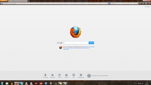 Startseite Von Mozilla Firefox