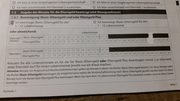 Wie füllt man den Elterngeldantrag für 2 Jahre richtig aus ...