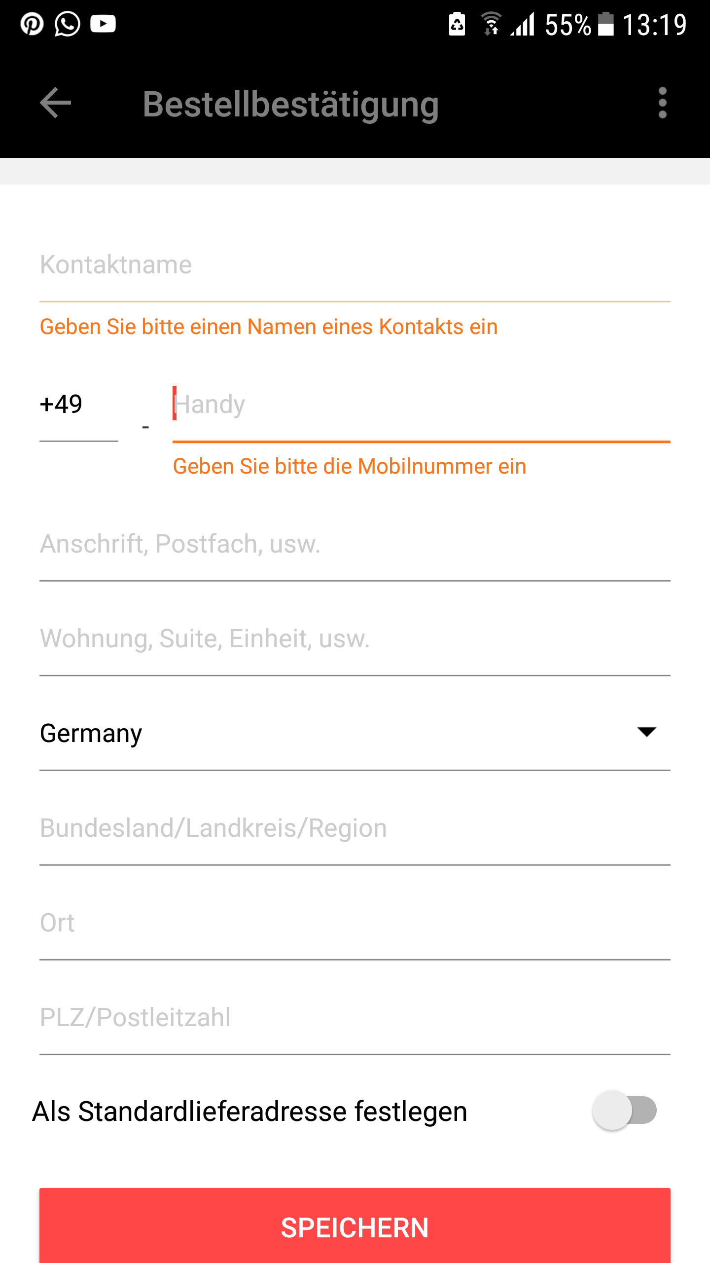 Wie füllt man die Lieferadresse auf englische Art aus? (Englisch ... Wie füllt man die Lieferadresse auf englische Art aus? (Englisch ...