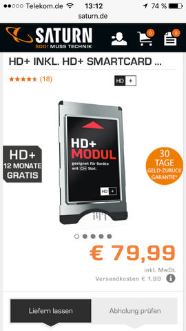 HD-Plus Modul - (TV, Fernsehen, HD)