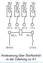 Wie funktioniert dieses Zeitrelais (Technik, Elektronik, Strom)
