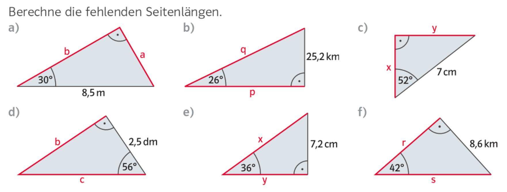 Wie funktioniert Sinus, Cosinus und Tangens? (rechnen, Trigonometrie ...