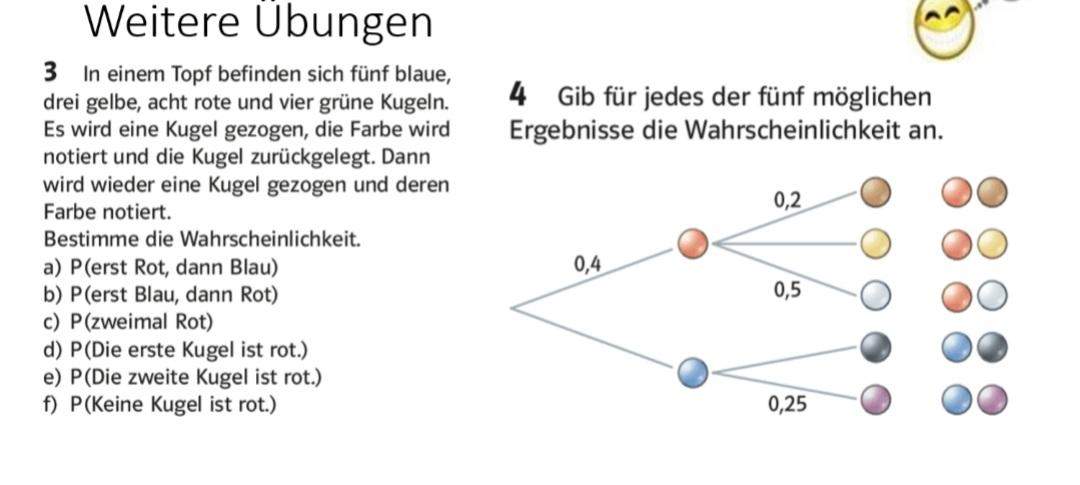 Wie geht das mit der Wahrscheinlichkeit? (Schule, Mathematik, 10. Klasse)