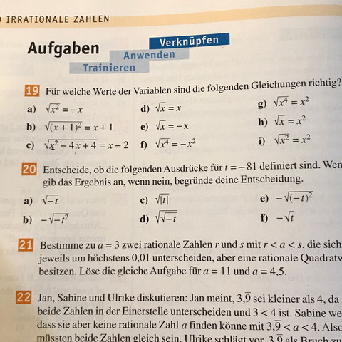 Wie Geht Die Mathe Hausaufgabe 19 Schule Mathematik Hausaufgaben