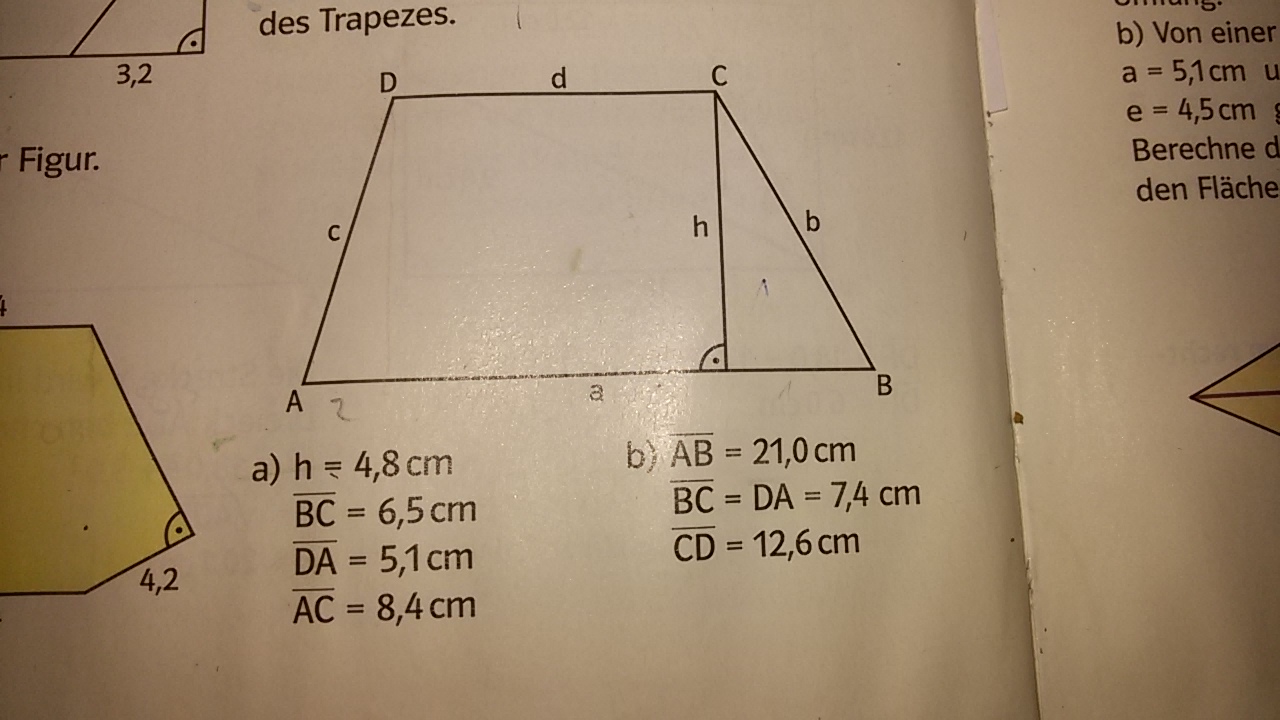 Wie geht hier der Satz des Pythagoras? (Mathematik)