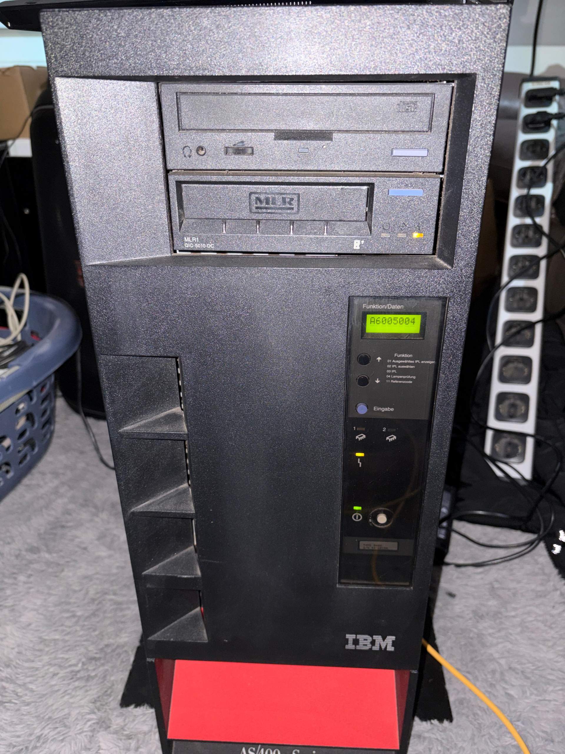 Wie gelange ich ins IBM AS/400e Terminal? (IBM Thinkpad)