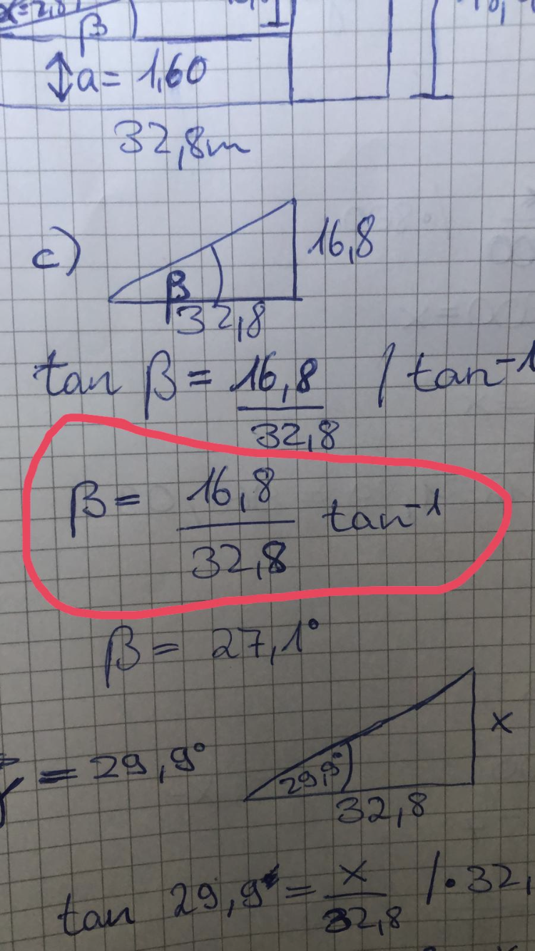 Wie gibt man diese Rechnung in den Taschenrechner ein? (Computer