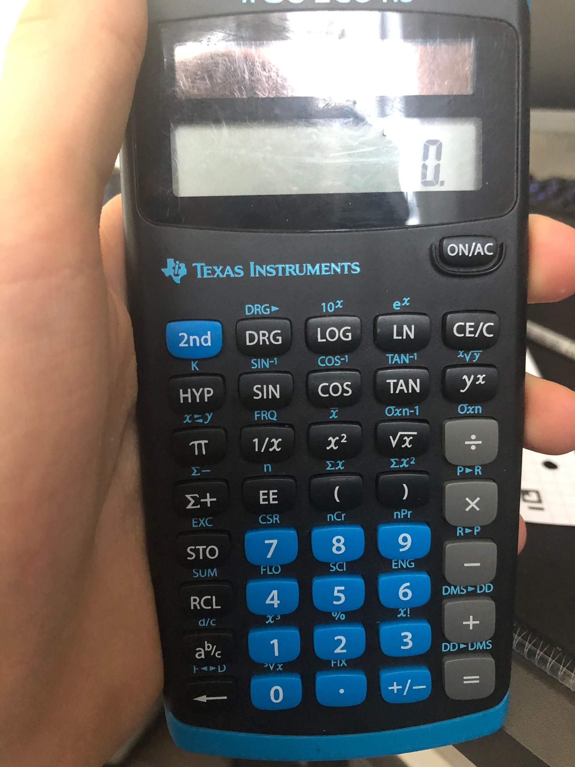 Wie gibt man diese Rechnung in den Taschenrechner ein? (Computer