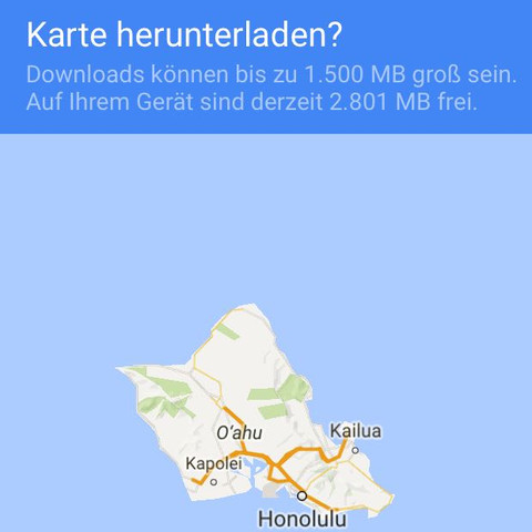 Offline Karten Funktion von Google Maps - (Computer, Technik, PC)