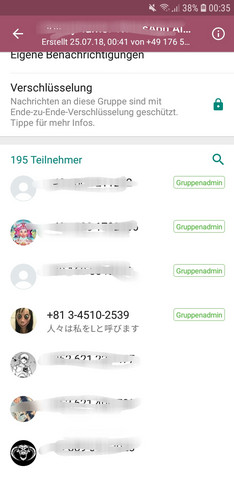 Whatsapp gruppe entfernt worden Whatsapp gruppe entfernt worden