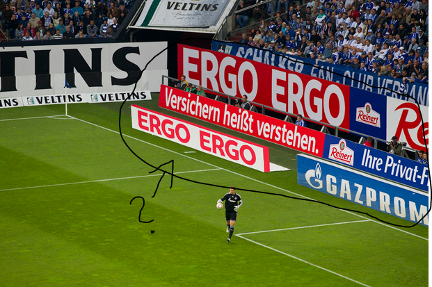 Bandenwerbung Borussia Monchengladbach