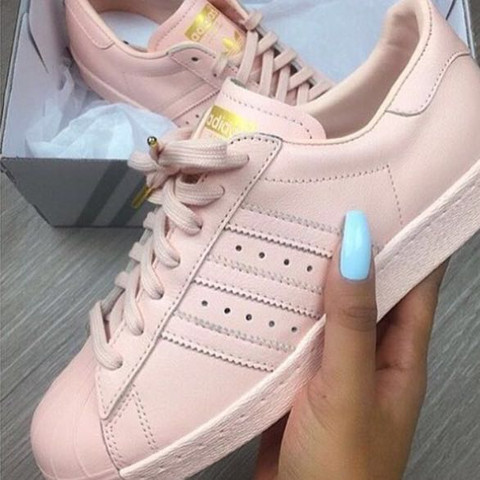Wie heißen diese rosa Adidas Superstars? (Schuhe, Superstar)