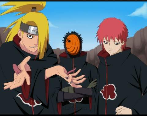 Wie Heissen Sasori Und Deidara Mit Nachnamen Naruto Shippuuden Akatsuki