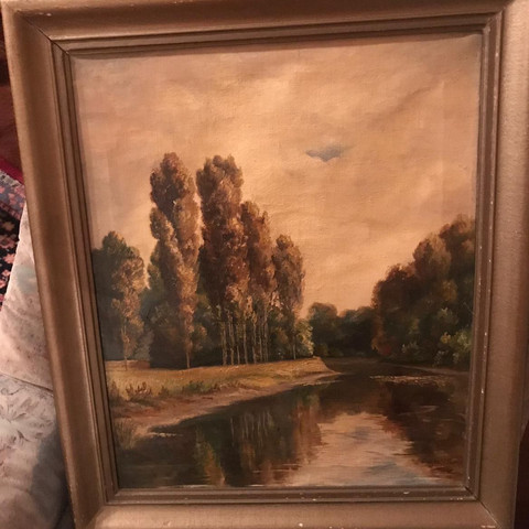 Wie heißt der Maler und wieviel sind die Bilder wert?