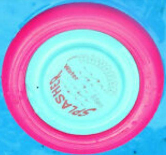 DISC mit Wasser befüllbarer Frisbee Wasserbomben Fangspiel Splash it 