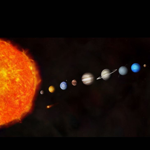 Planetensystem  - (Wissenschaft, Universum, Erde)