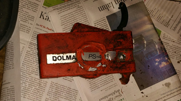 Hier das Bild des Stückes wenn ihr wisst wie es heisst dann sagt bescheid - (Kettensäge, Dolmar)
