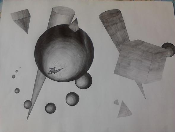 Wie Hintergrund Gestalten Kunst Gestaltung Zeichnung Bleistift