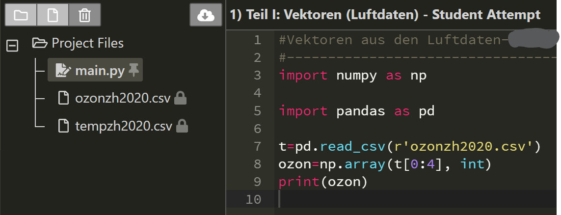Wie importiere ich .csv-Dateien in Python? (Computer, programmieren ...