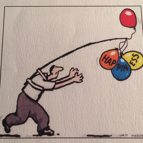Wie Interpratiert Ihr Diesen Cartoon Gluck Karikatur Ballon