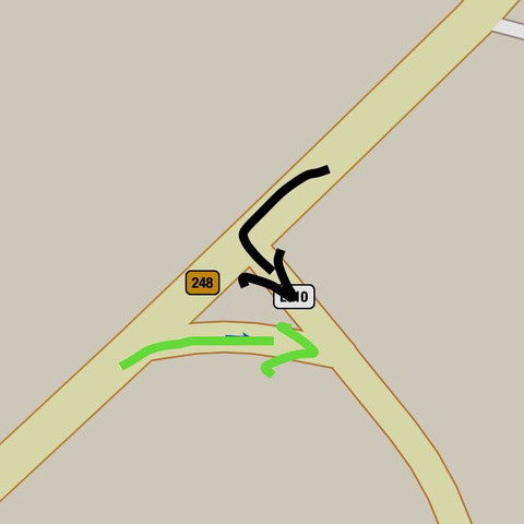 Wie ist hier die Vorfahrt geregelt? (Kreuzung)