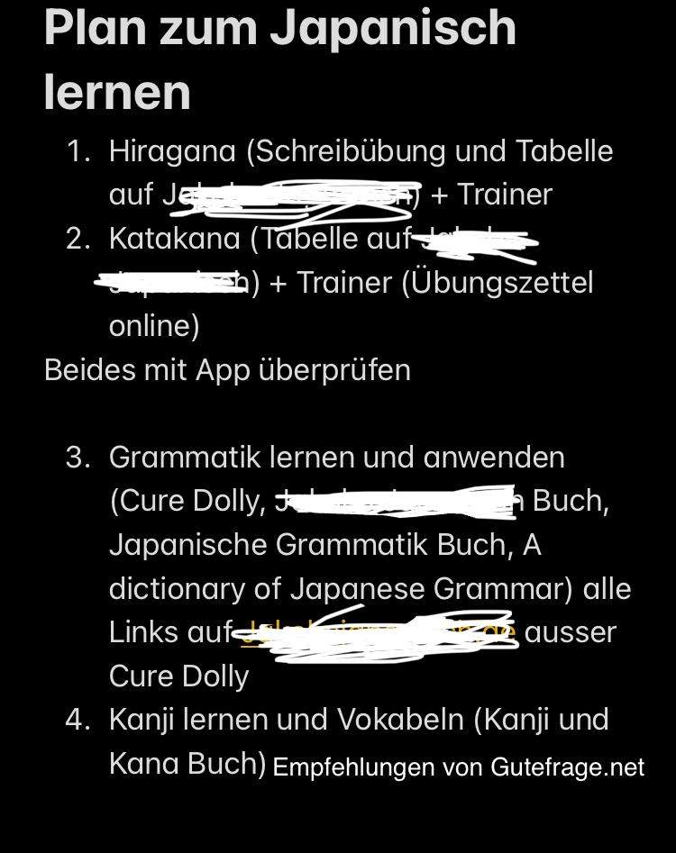 Wie Kanji lernen und Vokabeln?