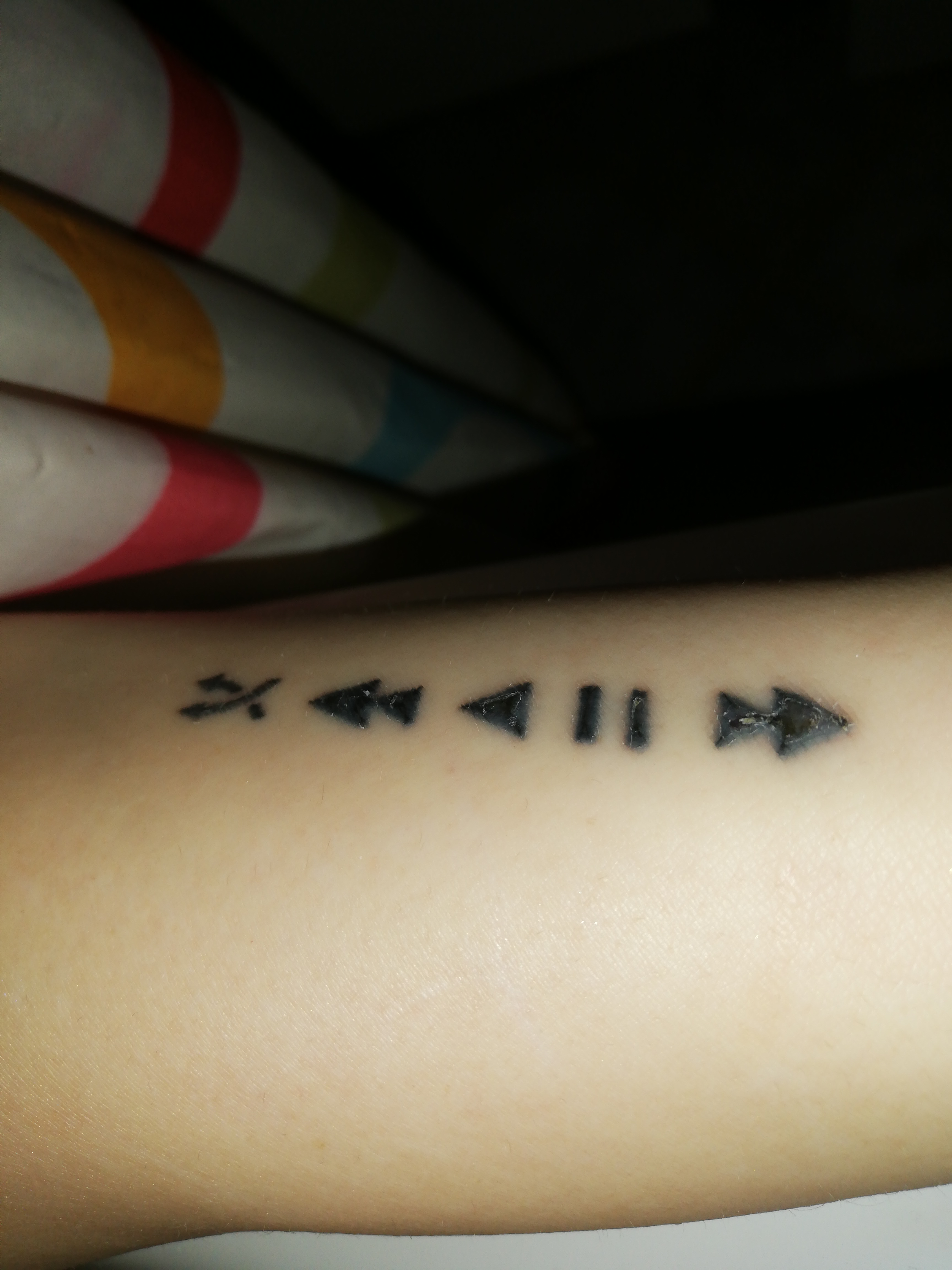 Wie Kann Das Sein Das Bei Meinem Frischen Tattoo Die Farbe Raus Geht Frisch