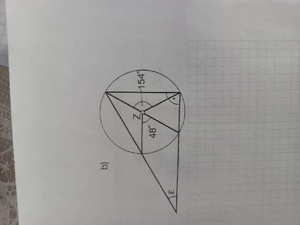 Wie kann den Winkel "e" berechnen?